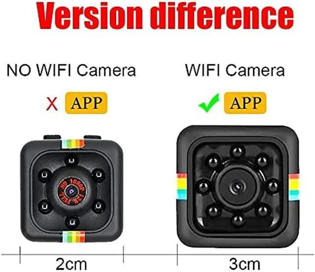 Alt view image 2 of 5 - Wireless Security Camera WiFi Mini Camera Nanny Camera Indoor Camera Camera Video Recorder IP Camera/Motion Detection Nanny Camera Home Security Surveillance Camera, Mobile APP Remote View
