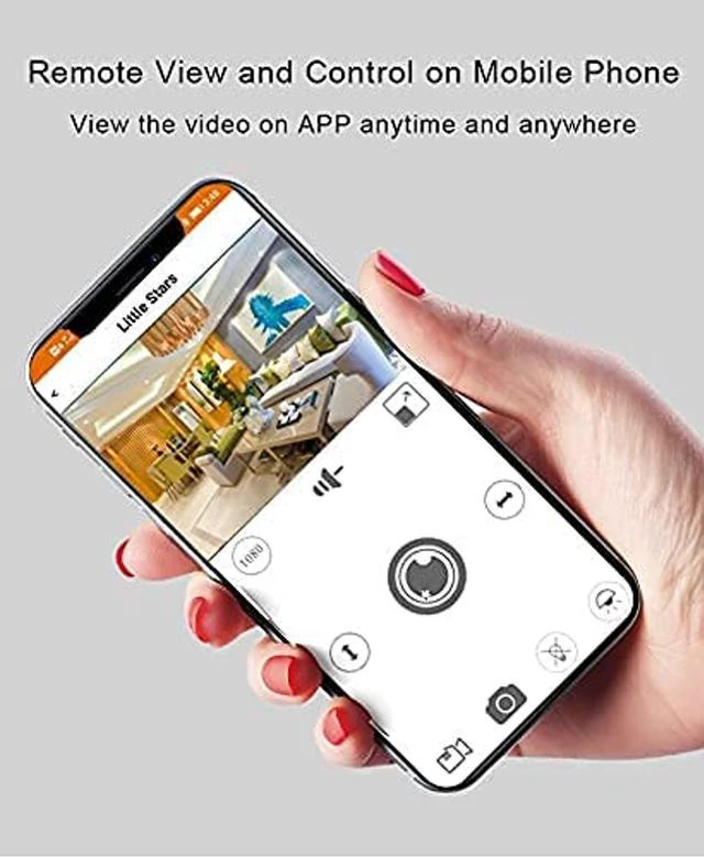 Alt view image 3 of 5 - Wireless Security Camera WiFi Mini Camera Nanny Camera Indoor Camera Camera Video Recorder IP Camera/Motion Detection Nanny Camera Home Security Surveillance Camera, Mobile APP Remote View