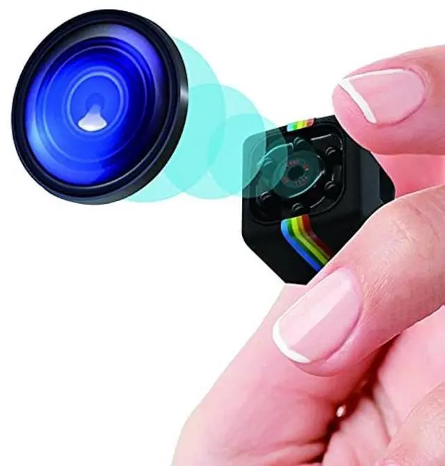 Alt view image 2 of 5 - Mini spy Camera Ultra HD Stealth Camera 1080p - Mini Camera Nanny Camera Wireless Small Portable Night Vision Mobile Detection Video Sharing for Home / car / UAV / Office Room / Hotel / Warehouse