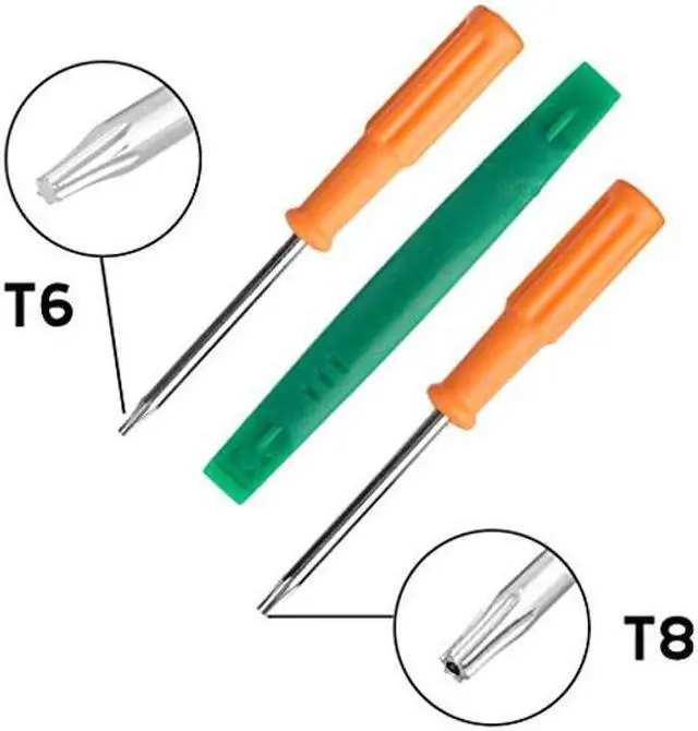 Alt view image 5 of 5 - 3D Analog Joystick Thumb Stick Sensor Gamepad Thumbstick Replacement Part for Xbox One Controller with Tools (4 Packs)