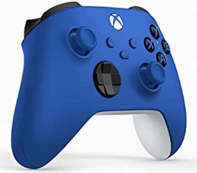 Alt view image 3 of 4 - Shock Blue Smart Rapid Fire Custom Modded Controller for Xbox One S/X Mods FPS Games and More. Control and Simply Adjust Your mods via Your Phone!