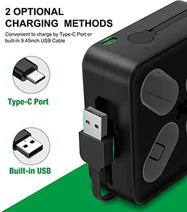 Alt view image 3 of 5 - Charger for Rechargeable Xbox One Controller Battery Pack with 4x2550mAh Batteries for Xbox Series X|S/Xbox One, Battery Charger Station for Wireless Xbox One S/Xbox One X/Xbox One Elite Controllers