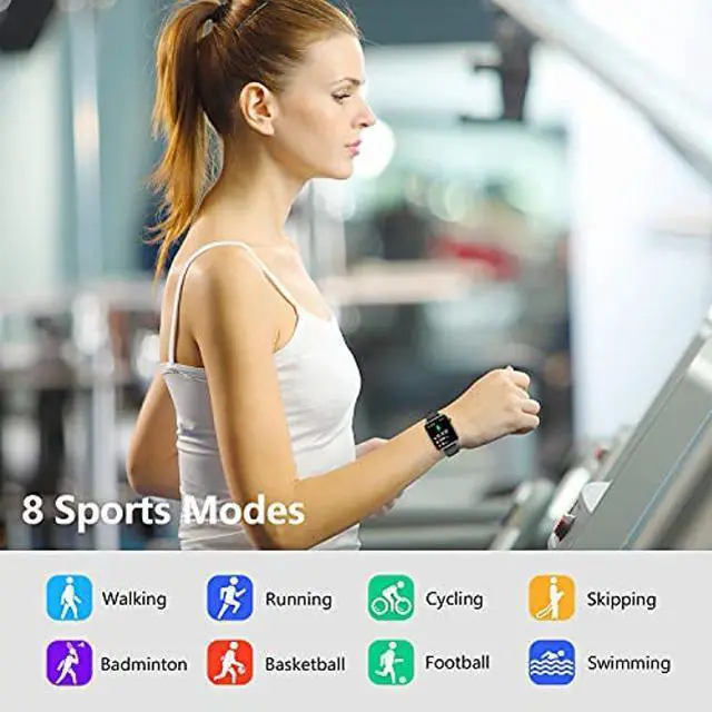 Alt view image 2 of 5 - Smart Watches for Women and Men, Smart Watch for Android Phones, 1.69" Full Touch Screen Fitness Tracker, Smart Watch with Blood Pressure Monitor, Smart Watch for iPhone and Android Compatible