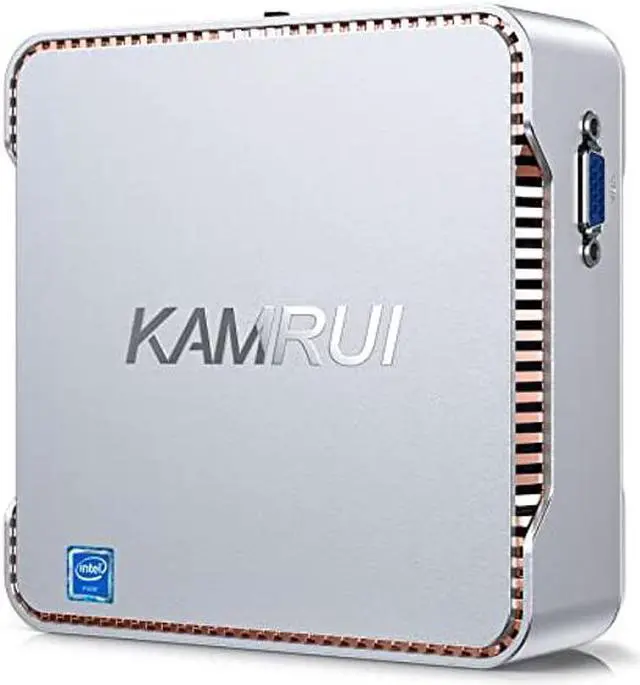 Main image of Mini PC Windows 11 Pro, 8GB DDR4 128GB SSD Intel Celeron J4125 (up to 2.7GHz) Mini Desktop Computer, Support Triple Display (2X HDMI +VGA), Dual Band WiFi, Gigabit Ethernet, BT 4.2 Micro Computer