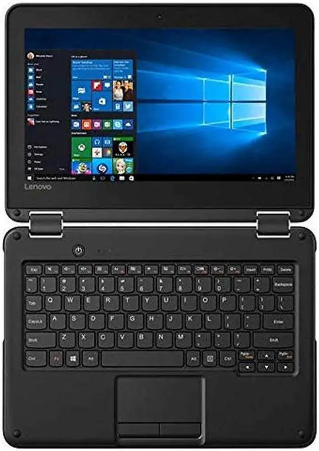 Alt view image 4 of 5 - Lenovo 2019 New 300e Flagship 2-in-1 Business Laptop/Tablet, 11.6" HD IPS Touchscreen, Intel Celeron Quad-Core N3450 up to 2.2GHz, 4GB DDR4, 64GB eMMC, Windows 10 S/Pro, Choose Flash Drive