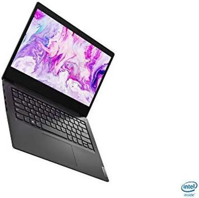 Alt view image 2 of 5 - Lenovo 2020 IdeaPad 3 14.0" HD LED Non-Touchscreen Laptop PC, Intel Pentium Gold 6405U Dual Core Processor, 4GB DDR4 RAM, 128GB SSD, HDMI, Webcam, WiFi, Bluetooth 5, Windows 10 S, Black