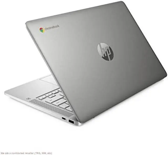 Alt view image 5 of 5 - HP Chromebook 14-inch HD Touchscreen Laptop, Intel Celeron N4000, 4 GB RAM, 32 GB eMMC, Chrome (14a-na0040nr, Ceramic White)