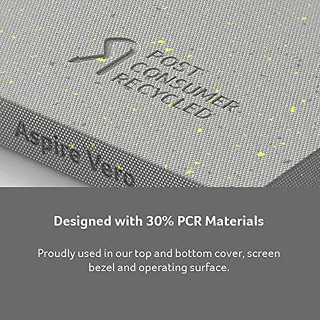 Alt view image 3 of 5 - Acer Aspire Vero AV15-51-7617 Green PC | 15.6" FHD IPS 100% sRGB-Display | 11th Gen Intel Core i7-1195G7 | Intel Iris Xe Graphics | 16GB DDR4 | 512GB NVMe SSD | Wi-Fi 6 | PCR Materials | Vero-Sleeve