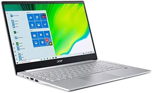 Main image of Acer Swift 3 Thin & Light Laptop, 14" Full HD IPS, AMD Ryzen 5 4500U Hexa-Core Processor with Radeon Graphics, 8GB LPDDR4, 256GB NVMe SSD, WiFi 6, Backlit Keyboard, Fingerprint Reader, SF314-42-R7LH
