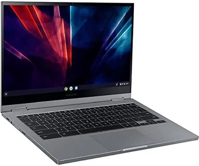 Alt view image 4 of 5 - Samsung Electronics Galaxy Chromebook 2, 13.3" Intel Core i3-Processor, 128GB, 8GB RAM, Mercury Grey (2021 Model) - XE530QDA-KB1US
