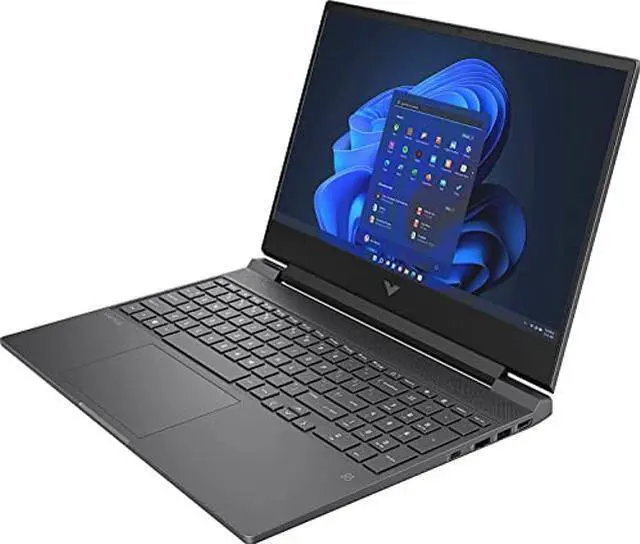 Alt view image 3 of 5 - HP 2022 Victus 15.6" FHD 144 Hz Gaming Laptop, Intel Core i5-12450H Processor, NVIDIA GeForce GTX 1650, 16GB RAM, 1TB SSD, HDMI, SD Card Reader, Backlit Keyboard, WiFi 6, Windows 11, TGC Accessories