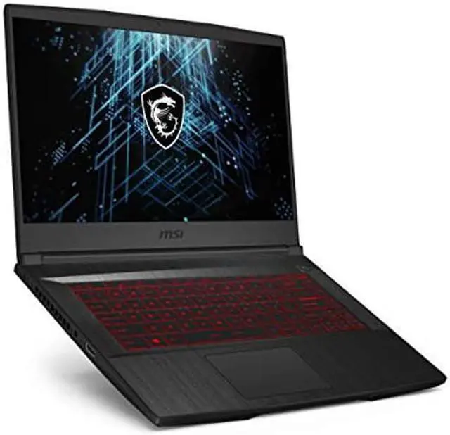 Alt view image 3 of 5 - MSI GF65 Gaming Laptop: 15.6" 144Hz FHD 1080p, Intel Core i7-10750H 6 Core, NVIDIA GeForce RTX 3060, 16GB, 512GB NVMe SSD, WiFi 6, Red Keyboard, Win 10, Black (10UE-047)