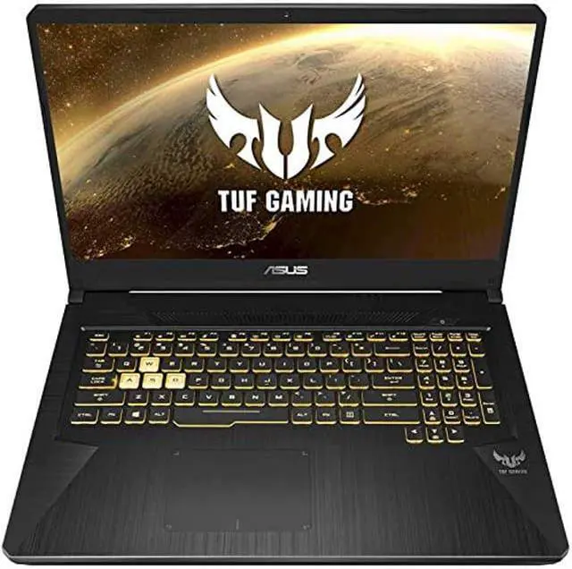 Alt view image 2 of 5 - Asus TUF Gaming Laptop, 17.3" Full HD IPS-Type, AMD Ryzen 7 3750H, GeForce GTX 1660 Ti, 16GB DDR4, 512GB PCIe SSD, Gigabit Wi-Fi 5, Windows 10 Home, TUF705DU-PB74
