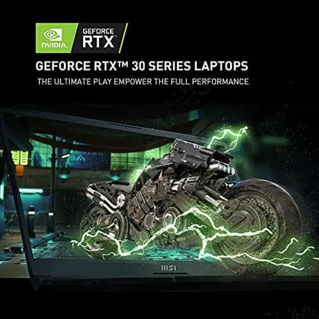 Alt view image 3 of 5 - MSI Pulse GL66 Gaming Laptop: 15.6" 144Hz FHD 1080p Display, Intel Core i7-11800H, NVIDIA GeForce RTX 3070, 16GB, 512GB SSD, Win10, Black (11UGK-001)