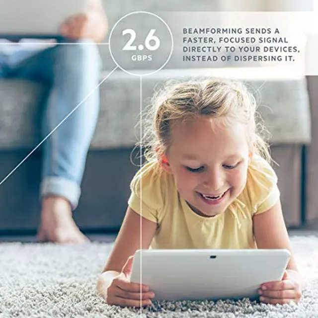 Alt view image 4 of 5 - Linksys EA8100 Max-Stream AC2600 MU-MIMO Gigabit WiFi Router (EA8100)