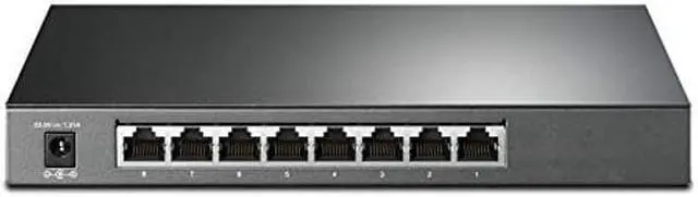 Alt view image 2 of 5 - TP-Link TL-SG2008P | Jetstream 8 Port Gigabit Smart Managed PoE Switch | 4 PoE+ Port @62W | Omada SDN Integrated | PoE Recovery | IPv6 | Static Routing | L2/L3/L4 QoS |Limited Lifetime Protection