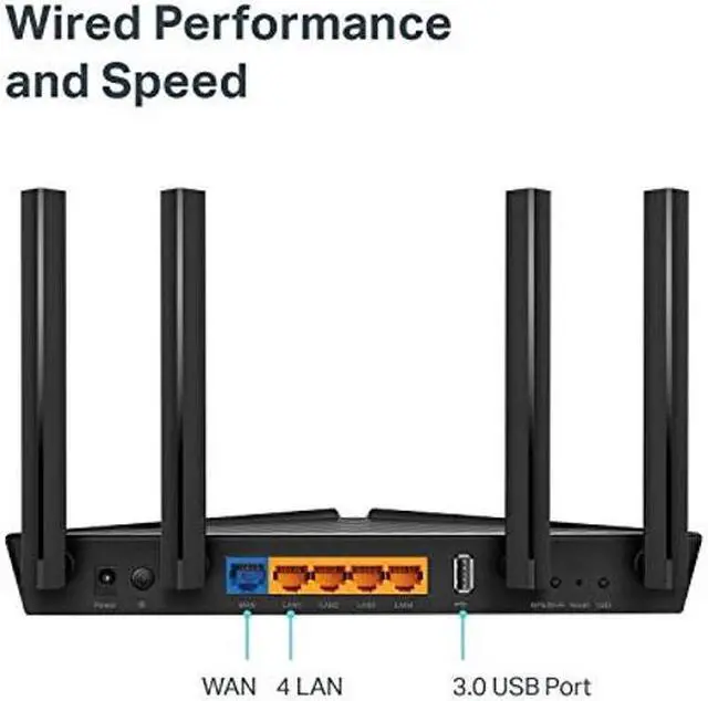 Alt view image 5 of 5 - TP-Link AX3000 Smart WiFi 6 Router (Archer AX50) - 802.11ax, Gigabit Router, Dual Band, OFDMA, MU-MIMO, Parental Controls, Built-in HomeCare,Works with Alexa