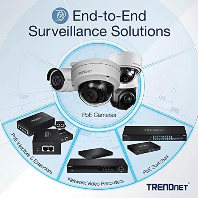 Alt view image 3 of 5 - TRENDnet 8-Port Gigabit PoE+ Switch, 8 x Gigabit PoE+ Ports, 123W PoE Power Budget, 16 Gbps Switching Capacity, Desktop Switch, Ethernet Network Switch, Metal, Lifetime Protection, Black, TPE-TG80G