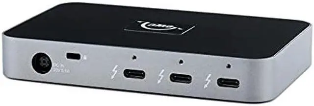 Alt view image 3 of 5 - OWC Thunderbolt Hub, 5 Port, Compatible with M1 Macs, Thunderbolt 3 Equipped Macs, and Thunderbolt 4 PCs, (OWCTB4HUB5P)