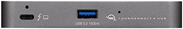 Alt view image 4 of 5 - OWC Thunderbolt Hub, 5 Port, Compatible with M1 Macs, Thunderbolt 3 Equipped Macs, and Thunderbolt 4 PCs, (OWCTB4HUB5P)