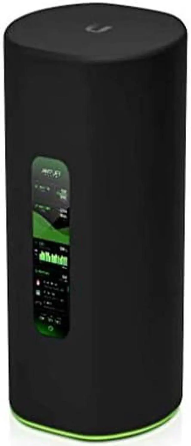 Alt view image 3 of 3 - AmpliFi Alien WiFi 6 WiFi System, Seamless Whole Home Wireless Internet Coverage, WiFi Router with Touchscreen Display, 4 Gigabit Ethernet Ports, Ethernet Cable, and MeshPoint