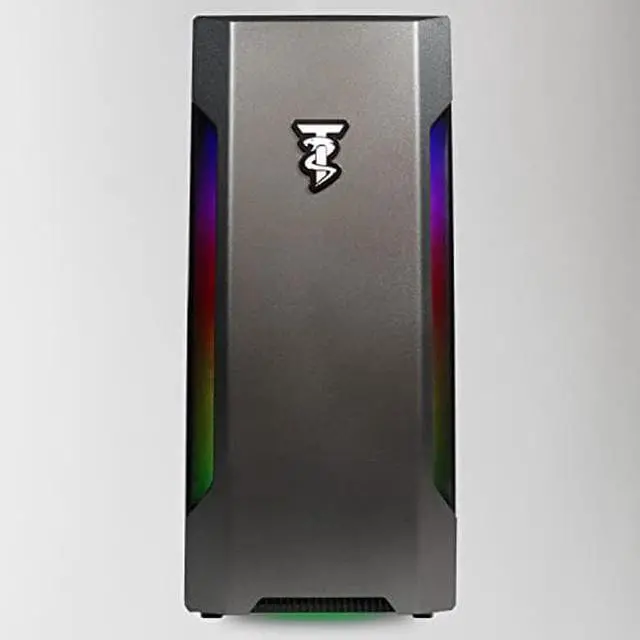 Alt view image 4 of 5 - ViprTech Snowstorm Gaming PC Desktop Computer - AMD Ryzen 3 2200G, AMD Radeon Vega 8 Graphics, 8GB DDR4 RAM, 128GB M.2 SSD, 500GB HDD, WiFi, RGB, Windows 10 Pro, 1 Year Warranty, USA Built