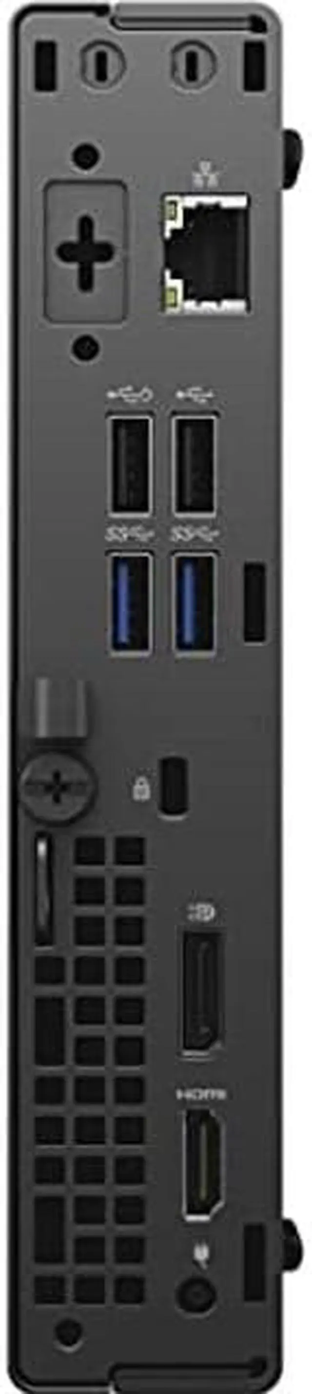 Alt view image 3 of 5 - Dell OptiPlex 3000 3080 Desktop Computer - Intel Core i5 10th Gen i5-10500T Hexa-core (6 Core) 2.30 GHz - 8 GB RAM DDR4 SDRAM - 256 GB NVMe M.2 PCI Express M.2 SSD - Micro PC - Black