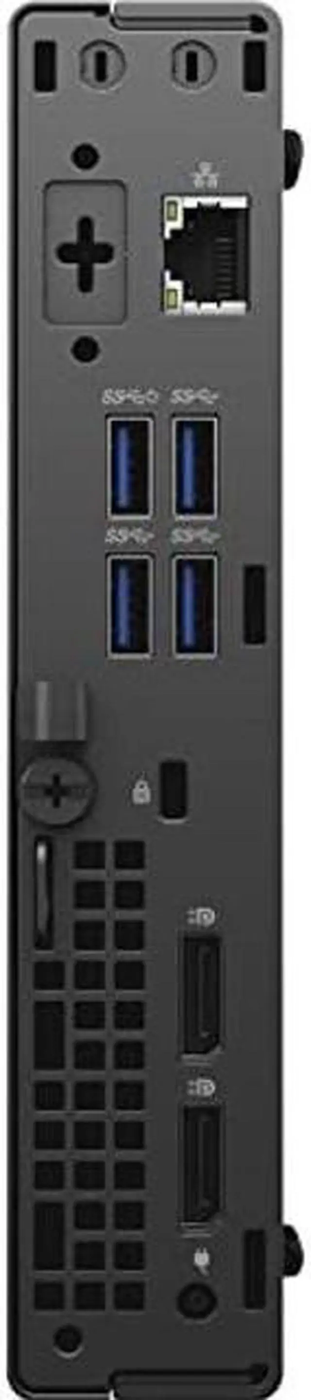 Alt view image 3 of 5 - Dell OptiPlex 3000 3090 Desktop Computer - Intel Core i5 10th Gen i5-10500T Hexa-core (6 Core) 2.30 GHz - 8 GB RAM DDR4 SDRAM - 256 GB M.2 PCI Express NVMe SSD - Micro PC - Black