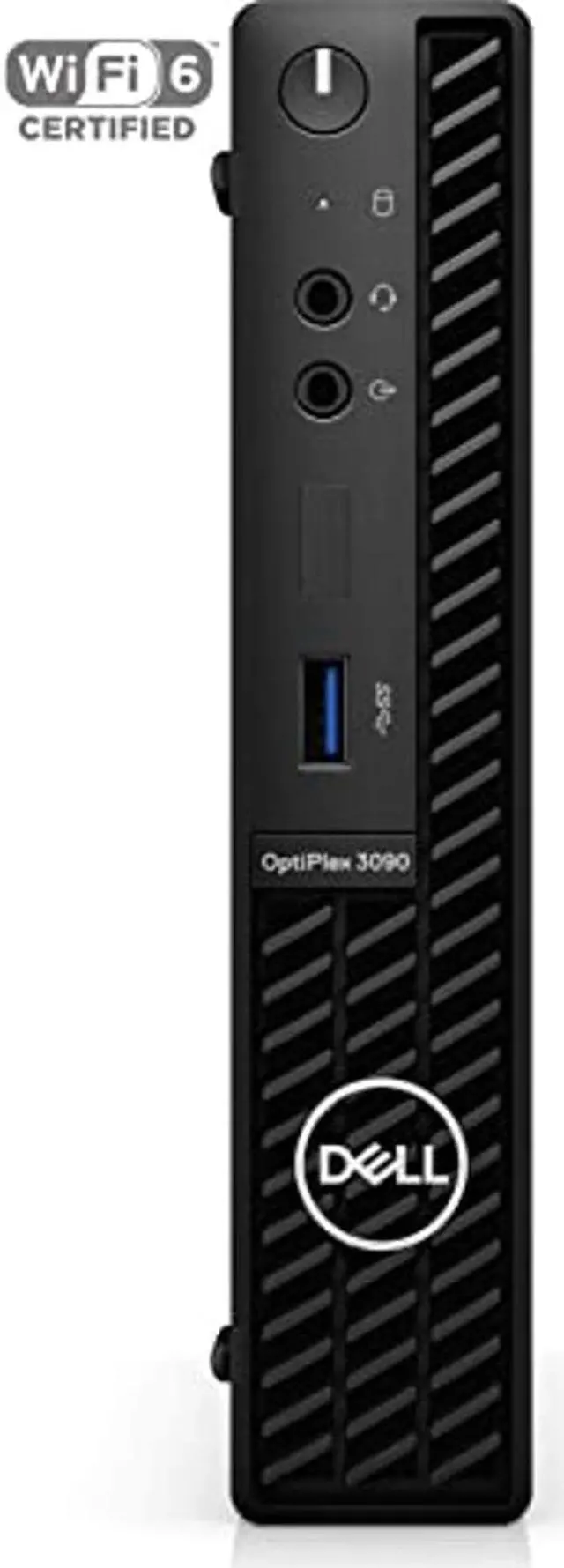 Alt view image 2 of 5 - Dell 2022 Newest Optiplex 3090 Micro Form Factor Business Desktop, Intel Core i5-10500T, 16GB DDR4 RAM, 512GB PCIe SSD, DP, RJ-45, Wi-Fi 6, Bluetooth, Wired Mouse&Keyboard, Windows 11 Pro, Black