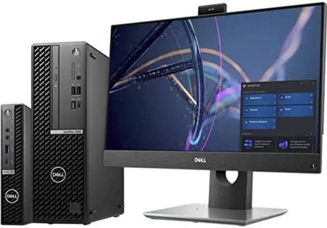 Alt view image 3 of 4 - Dell OptiPlex 7000 Desktop Computer - Intel Core i5 12th Gen i5-12500T Hexa-core (6 Core) 2 GHz - 16 GB RAM DDR4 SDRAM - 256 GB M.2 PCI Express NVMe 3.0 x4 SSD - Micro PC - Black