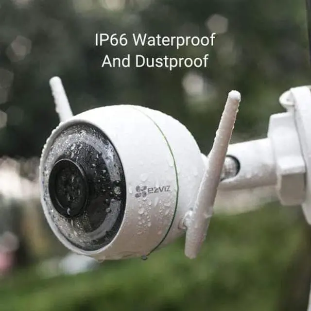 Alt view image 3 of 5 - EZVIZ Security Camera Outdoor 1080P WiFi, 100ft Night Vision, Weatherproof, Smart Motion Detection Zone, 2.4GHz WiFi Only(C3WN)