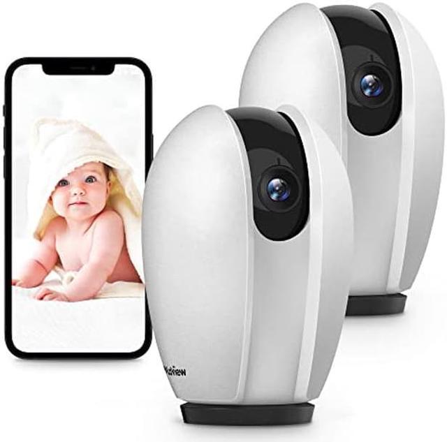 Laview Security Cameras for Home + 2x 32gb SD Cards PT Home Security Camera System with Motion Detection Two-Way Audio Night Vision Indoor WiFi