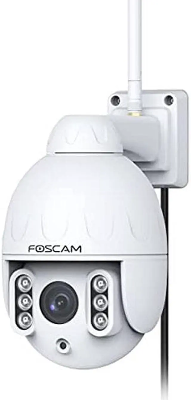 Main image of FOSCAM HT2 1080p Outdoor 2.4g/5gHz WiFi PTZ IP Camera, 4X Optical Zoom Pan Tilt Security Surveillance Speed Dome, 2-Way Audio with Mic & Speaker, 165ft Night Vision, CMOS Image Sensor, IP66