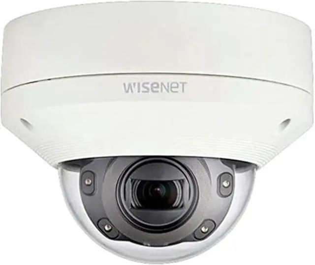 Main image of Hanwha Techwin XNV-6080R Wisenet 2MP Vandal-Resistant Network IR Dome Camera, 1/2.8" 2MP CMOS, 1920x1080 Resolution, 2.8~12mm (4.3X) Motorized Varifocal Lens, 50m IR Viewable Length