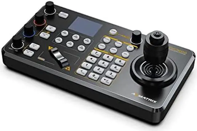 Alt view image 2 of 5 - AVMATRIX PKC3000 IP & Serial PTZ Conference Camera Joy Stick Controller