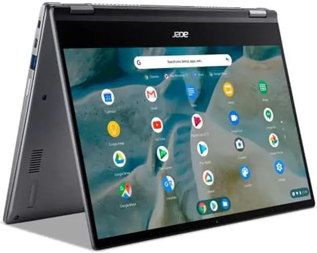 Main image of Acer Chromebook Enterprise Spin 514 Convertible Laptop | AMD Ryzen 5 3500C | 14" Full HD IPS Touch Display | 8GB DDR4 | 128GB SSD | microSD | Wi-Fi 5 | Backlit Keyboard | Chrome OS | CP514-1WH-R1H8