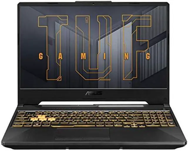 Main image of ASUS TUF Gaming F15 Gaming Laptop, 15.6" 144Hz FHD Display, Intel Core i5-11400H Processor, GeForce RTX 2050, 8GB DDR4 RAM, 512GB PCIe SSD Gen 3, Wi-Fi 6, Windows 11, FX506HF-ES51
