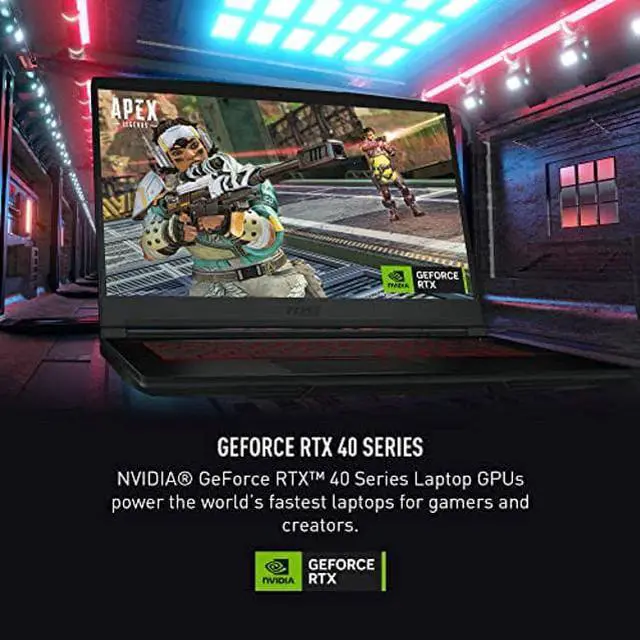 Alt view image 4 of 5 - MSI Thin GF63 15.6" 144Hz Gaming Laptop: Intel Core i7-12650H, NVIDIA GeForce RTX 4050, 16GB DDR4, 512GB NVMe SSD, Type-C, Cooler Boost 5, Win11 Home: Black 12VE-066US
