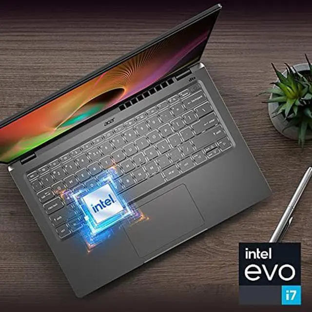 Alt view image 3 of 5 - Acer Swift 3 OLED Intel Evo Thin & Light Laptop | 14" OLED 2880x1800 | Intel Core i7-12700H | Intel Iris Xe Graphics | 16GB LPDDR5 | 1TB SSD | Killer Wi-Fi 6E AX1675 | Windows 11 Home | SF314-71-75MW