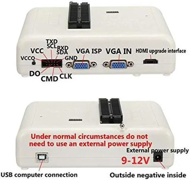 Alt view image 3 of 5 - New 38Pcs Original RT809H EMMC-Nand Flash Extremely Fast Universal Programmer Kit Programmer Adapters with Cables ISP Cables