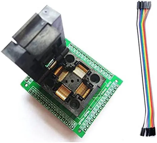 Main image of SETCTOP TQFP64 LQFP64 QFP64 STM32 0.5m Programmer Socket Adapter IC chip Test Burning seat