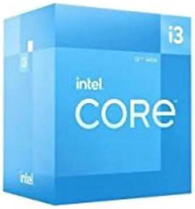 Alt view image 3 of 5 - Intel Core i3 (12th Gen) i3-12100 Quad-core (4 Core) 3.30 GHz Processor - Retail Pack, Blue