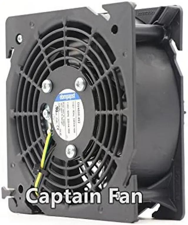 Alt view image 2 of 5 - DV4600-492 Ebm Papst Fan AC 115V 18/19W 240/220mA Axial Fan for Cabinet