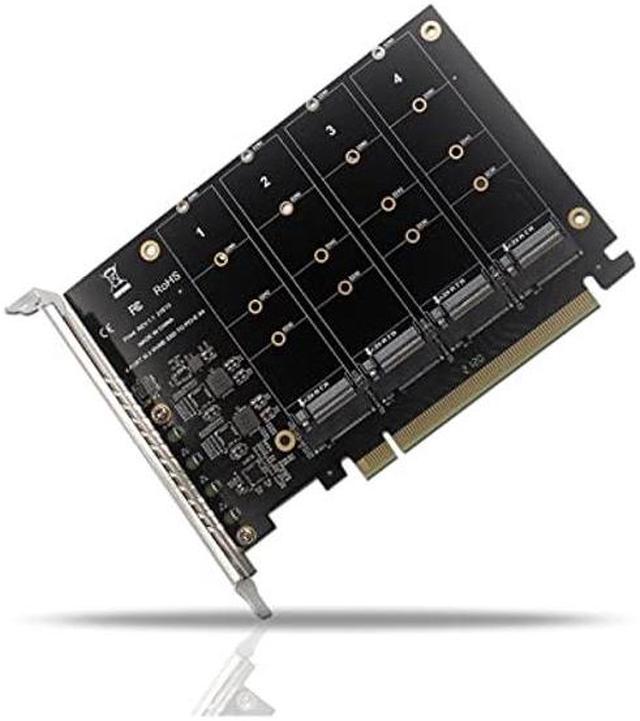 x4 PCI Express to M.2 PCIe SSD Adapter - Drive Adapters and Drive
