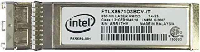 Alt view image 2 of 3 - Intel E10GSFPSR 10G SFP+ SR SFP