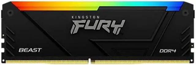 Main image of Kingston Fury Beast RGB 8GB 3600MT/s DDR4 CL17 DIMM Computer Memory KF436C17BB2A/8