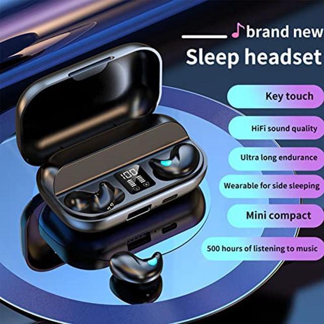 Loluka Invisible Earbuds for Sleep Bluetooth Earbuds True Wireless