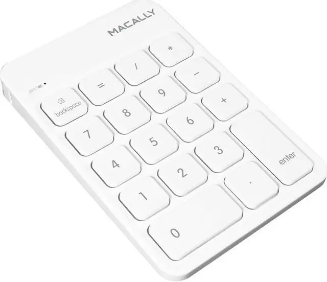 Alt view image 2 of 5 - Macally Wireless Bluetooth Numeric Keypad and Wireless Bluetooth Mouse for Mac and PC, Calculate Efficiently