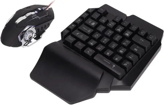 Main image of Gaming Keyboard and Mouse Converter,Bluetooth 5.0 Eating Chicken Throne Mobile Game Set,Adjustable Fast Charging,Long Battery Life,Support Android/iOS 13.4 or Less(Mix SE automatic pressure gun set)