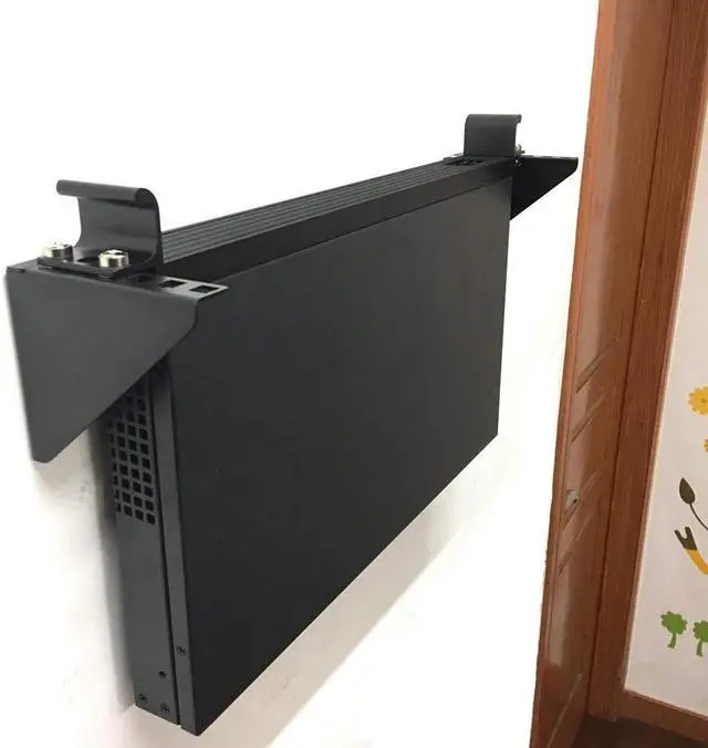 Alt view image 3 of 5 - Jingchengmei 3U Lightweight Foldable Wall Mount Patch Panel Bracket - 19 inch Steel Vertical Mounting Bracket for Network and Data Equipment (3U35P)